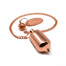 Copper DOWSING PENDULUM Spiritual Meditation Chakra Divining Ghost Hunting