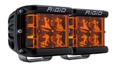 Rigid Amber Pro D-ss Series Spot Led Set W Amber Pro Lens 262214 - New