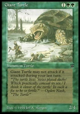 MTG Magic the Gathering Giant Turtle (188/310) Legends LP
