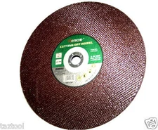 CUT OFF WHEELS 14" SET OF 25 PC FOR METAL CHOP SAW CUT OFF MACHINE HOTECHE 