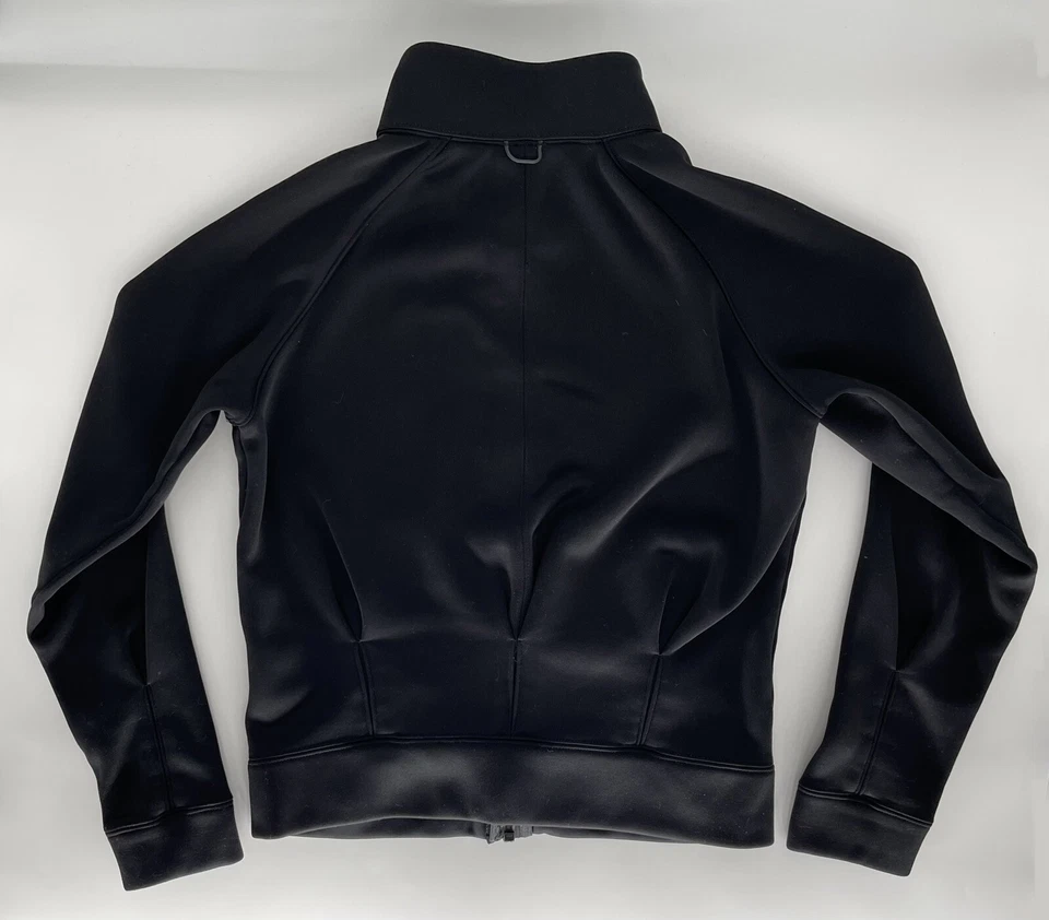 Chaqueta básica negra vintage Nike ACG cremallera completa con bolsillos talla pequeña (4-6) Foto 4 de 4