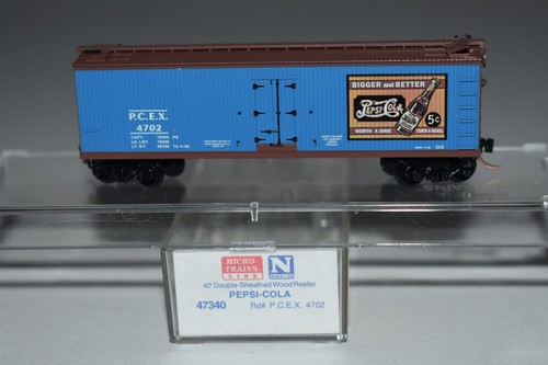 Spur N MTL 47340 Pepsi-Cola 40' Single Door Reefer 4702 C47234 | Zustand: Used
