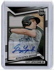 2022 Panini Elite Extra Edition Signatures Guy Lipscomb Jr. Auto Cleveland