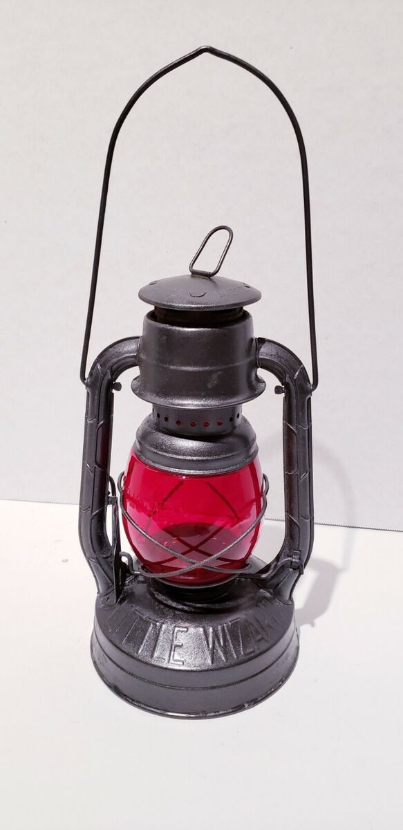 Antique Dietz Little Wizard Red Lantern lamp | eBay Antique Dietz Little Wizard Red Lantern lamp | eBay