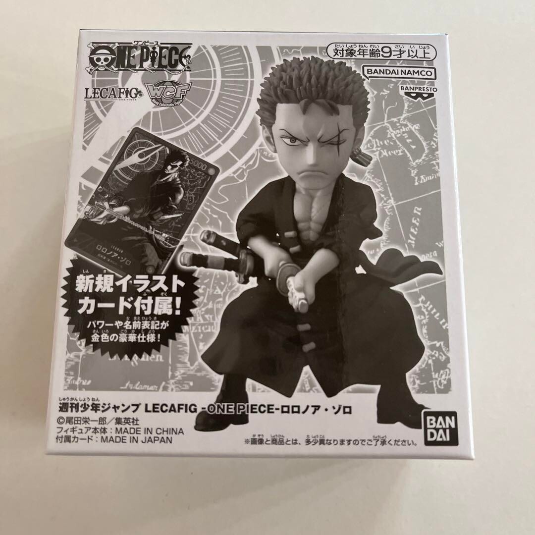 One Piece Card Game Figure WCF LECAFIG Roronoa Zoro SP Card