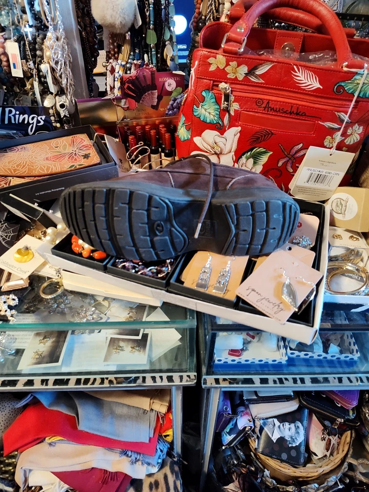 DEXTER COMFORT MARRÓN NOBUCK CORDONES MUJER 8 M Foto 4 de 4