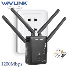 Wavlink AC1200 Router Wifi Wireless Repeater Dual Band Home Network Wall Plug