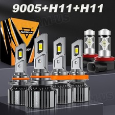 For Honda Pilot 2006-2024 2025 AUXBEAM F15 Series 25000LM LED Headlight Fog Bulb