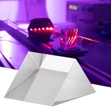 Triangular Prism K9 Optical Glass Triangular Prism for Teaching Tool Gift