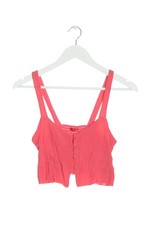 YAMAMAY Top corto Donna Top Taglia IT 40 rosa stile casual