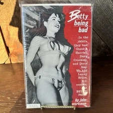 Vintage Betty Being Bad By John Workman 1990 Betty Page Magazine