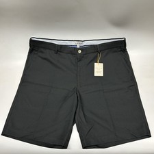 NEW Peter Millar Crown Sport Shorts 35 Mens Black Golf Performance Chino Stretch
