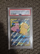 2019 POKEMON SUN & MOON UNIFIED MINDS #218 FULL ART/SLOWPOKE & PSYDUCK GX PSA 10 on eBay