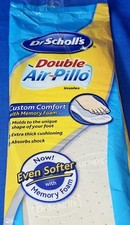Dr Scholl's Double Air-Pillo Insoles Men 7-13 Women 5-10 Comfort Memory Foam