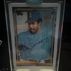 Topps Ken Griffey Seattle Mariners Baseball Card #250 Autographed Vintage 1/1