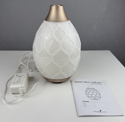Young Living Essential Oils Desert Mist Diffuser Ultrasonic Power Tested