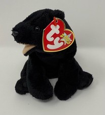 NEW w/ Tags - TY Beanie Babies Cinders the Black Bear - Retired - 2000