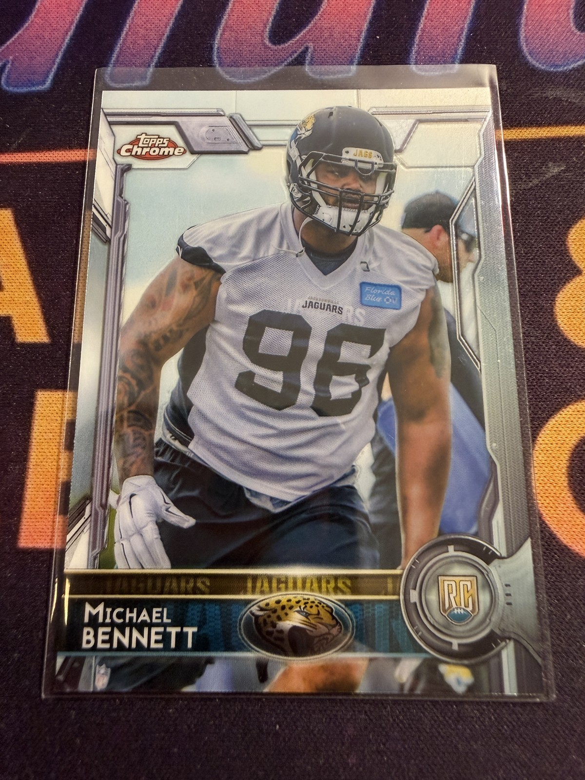 2015 Topps Chrome #112 Michael Bennett