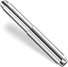Stainless Steel Toilet Paper Holder Replacement Rod Universal Fit Roller Silver