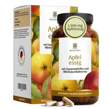 Apfelessig Stoffwechsel Darm Kapseln Komplex vegan APFELESSIG NATURTREU®