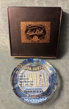 Drew Estate Ashtray Lost Art Cigar Guy CRYSTAL Raw Leaf Rare Smoking NIB
