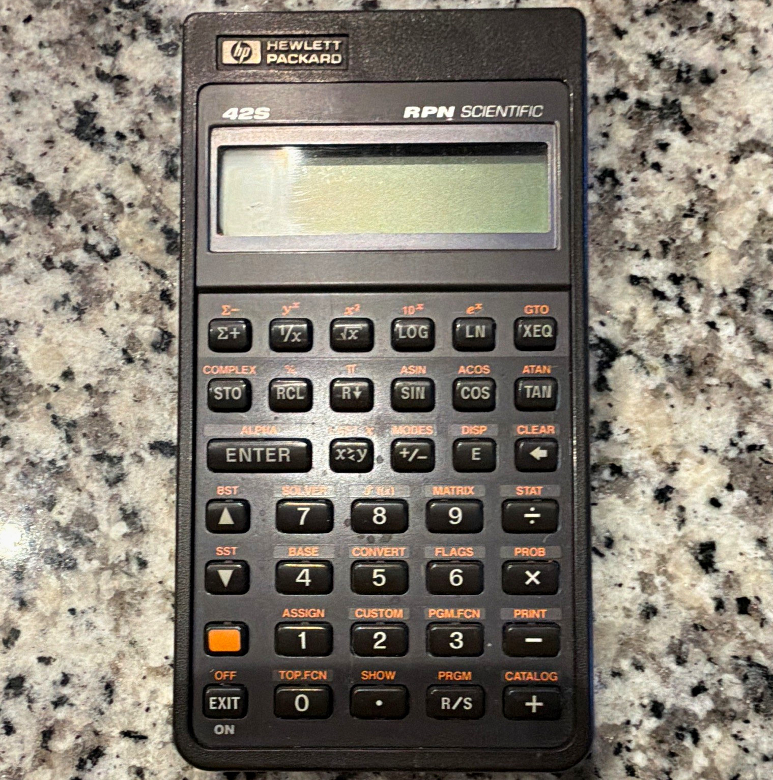 HP 42S RPN Scientific Calculator LCD Programmable Handheld Battery w/ Case