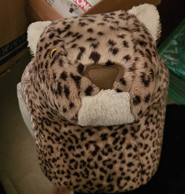 Leopard Ottoman foot stool Dianne Shapiro Humane Trophies 
