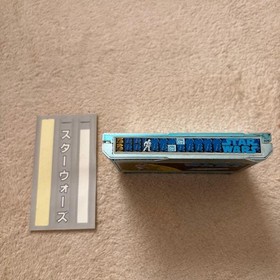 NaMinichampsot STAR WARS Famicom with box & manual
