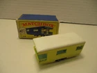 Vintage Lesney Matchbox #23 TRAILER CARAVAN (YELLOW) NM/M - w/Box
