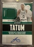 2017-18 Chronicles Jayson Tatum Rookie Auto RC Autograph Jersey Patch Celtics🔥