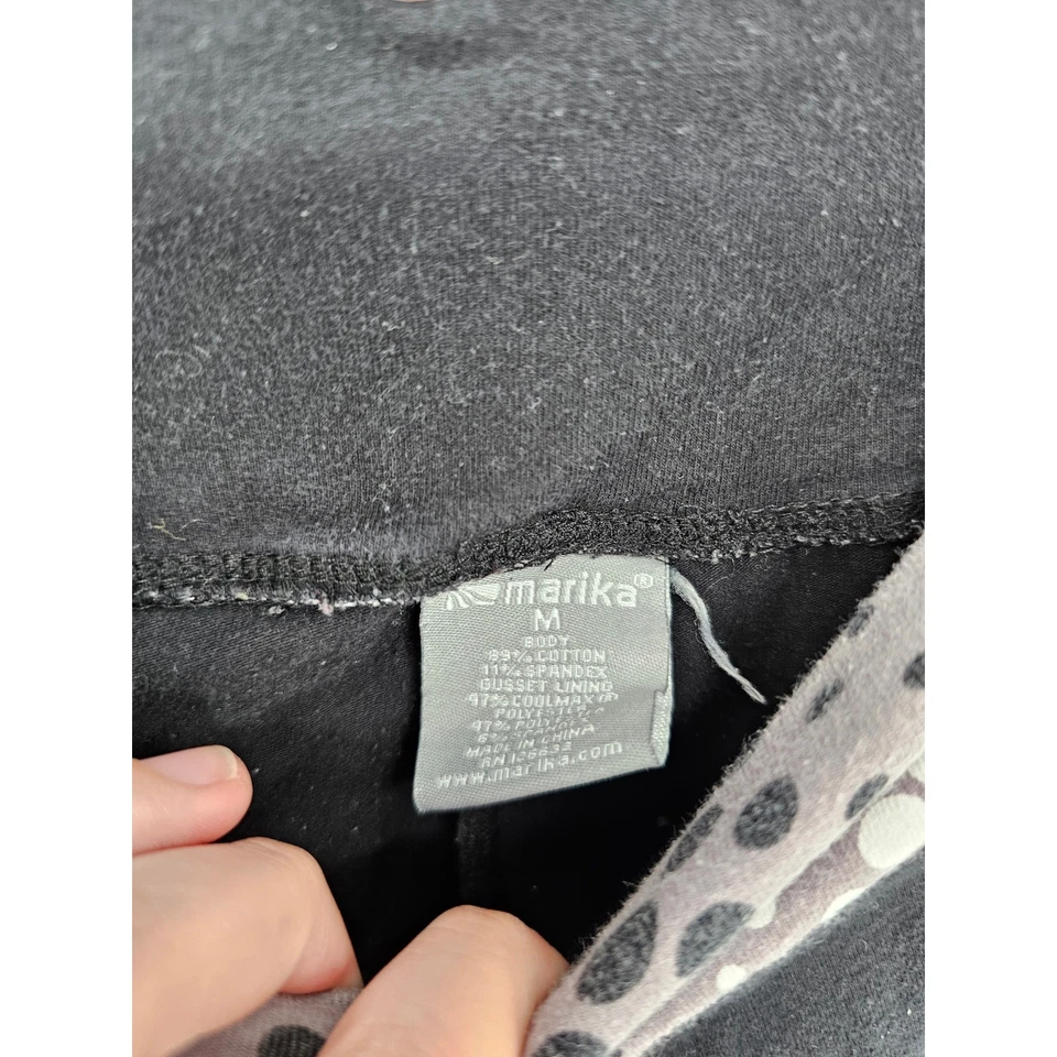 Pantalones de yoga Marika para mujer talla M pierna recta negros grises atléticos Foto 2 de 3