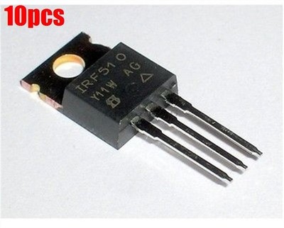 10Pcs TO-220 Transistor IRF510 Ic New iz *kk