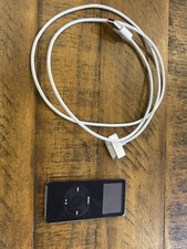 Apple iPod nano 2nd Generation 2GB A1137 Black Tested Working Bundled with Cable