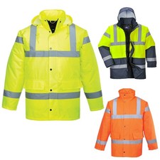 Arbeitsjacke Warnschutzjacke Warnjacke Winter Parka Regenjacke Portwest GrXS-8XL