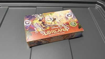 Disney Lorcana Wilds Unknown Booster Box Factory Sealed