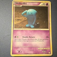 Wobbuffet 13/123 HeartGold & SoulSilver Holo Swirl Yuka Morii 2010 LP on eBay