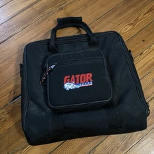 GATOR CASES Padded Nylon Rack Bag Microphones Mixer Gear Bag top shape!