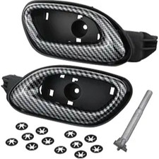 Carbon Fiber Interior Door Handle for Left Driver and Right-LH  RH Carbon Fiber
