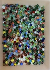 Vintage Marbles Lot 5 lb. Various Colors Styles Eras