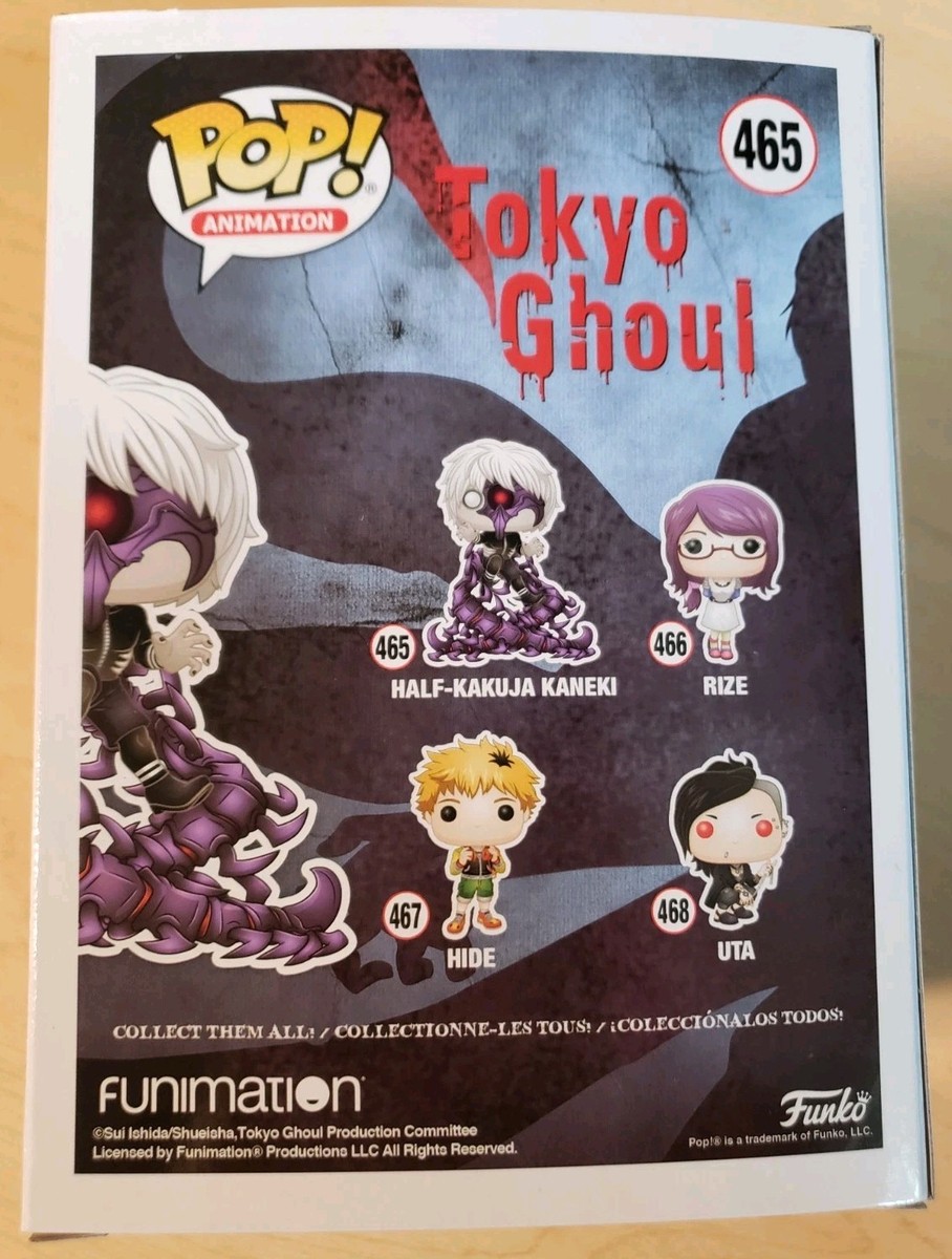 Funko Pop! Vinyl: Tokyo Ghoul - Half-Kakuja Kaneki #465 for