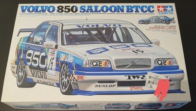 TAMIYA 1/24 Volvo 850 Saloon BTCC  1996 Rennwagen Plastik Modellbausatz