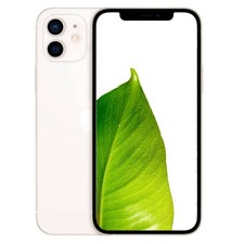 Apple iPhone 12 (2020) WHITE 64GB 6.1" Unlocked Cell Phone - MGG73LL/A A2172 - C