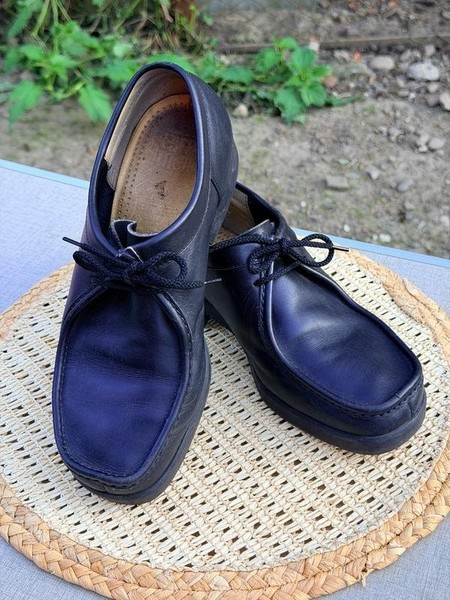 Men Fretz men Heels Black Leather 42