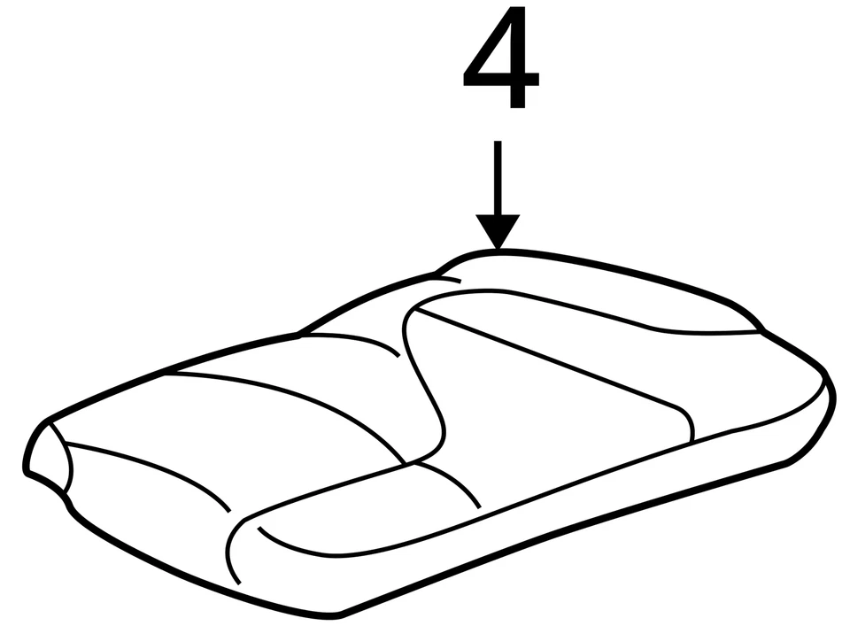 Cubierta para Chevrolet GMC Suburban 1500 Yukon XL 1500 2002 88937997 - NUEVO OEM Foto 3 de 3