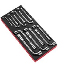 FACOM Module de 13 clés à pipe ouvertes OGV