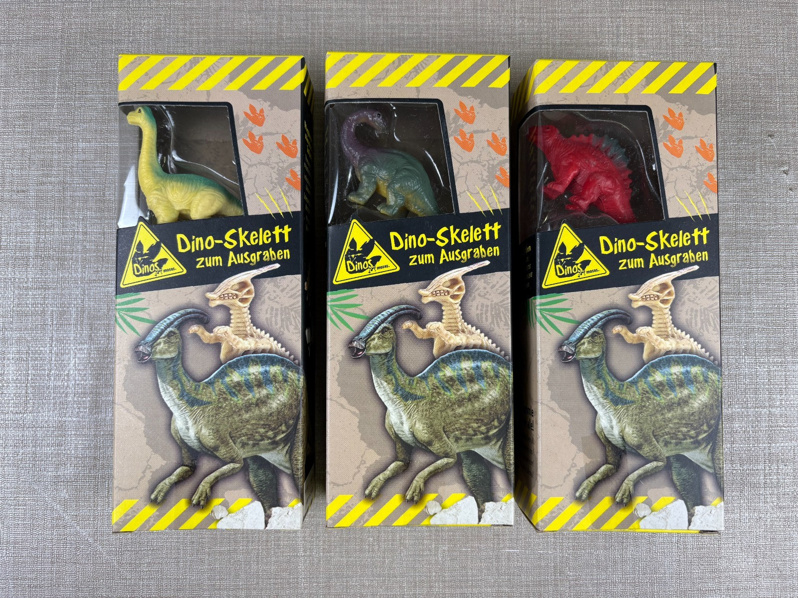 moses Dinos Dino-Skelett zum ausgraben