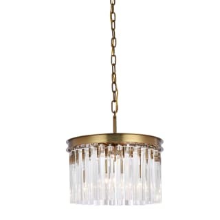 Elegant Lighting 1208D16SG/RC - Pendants Indoor Lighting