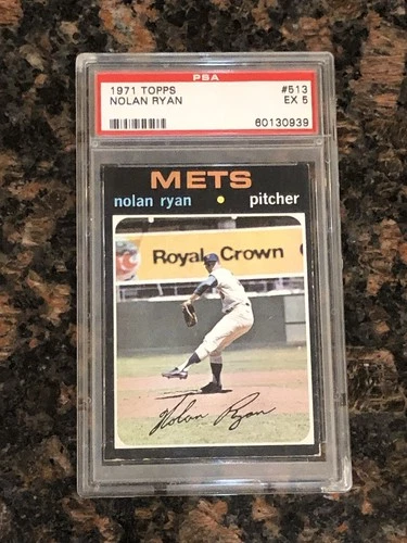 1971 Topps Nolan Ryan #513 Baseball Card PSA 5