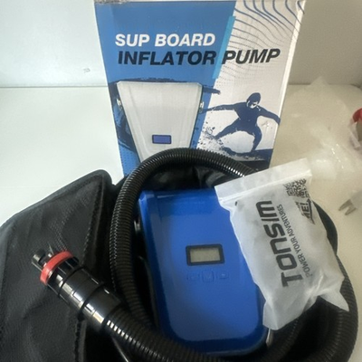 #ad Tonsim Electric SUP Pump DC12V 110W Air Pump Max 20PSI for Stand Up Paddleb... $29.99