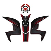 Kit Tank Basic Aufkleber 3D Kompatibel Mit Yamaha Tracer 700 2016-2020 Rot